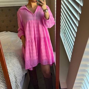 It has pockets!! Cotton dress